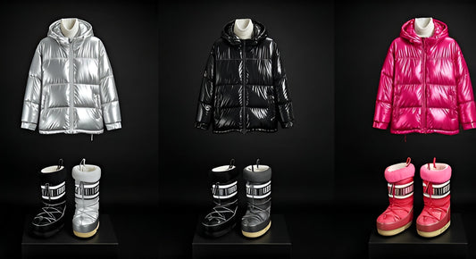 Leather Puffer Jacket