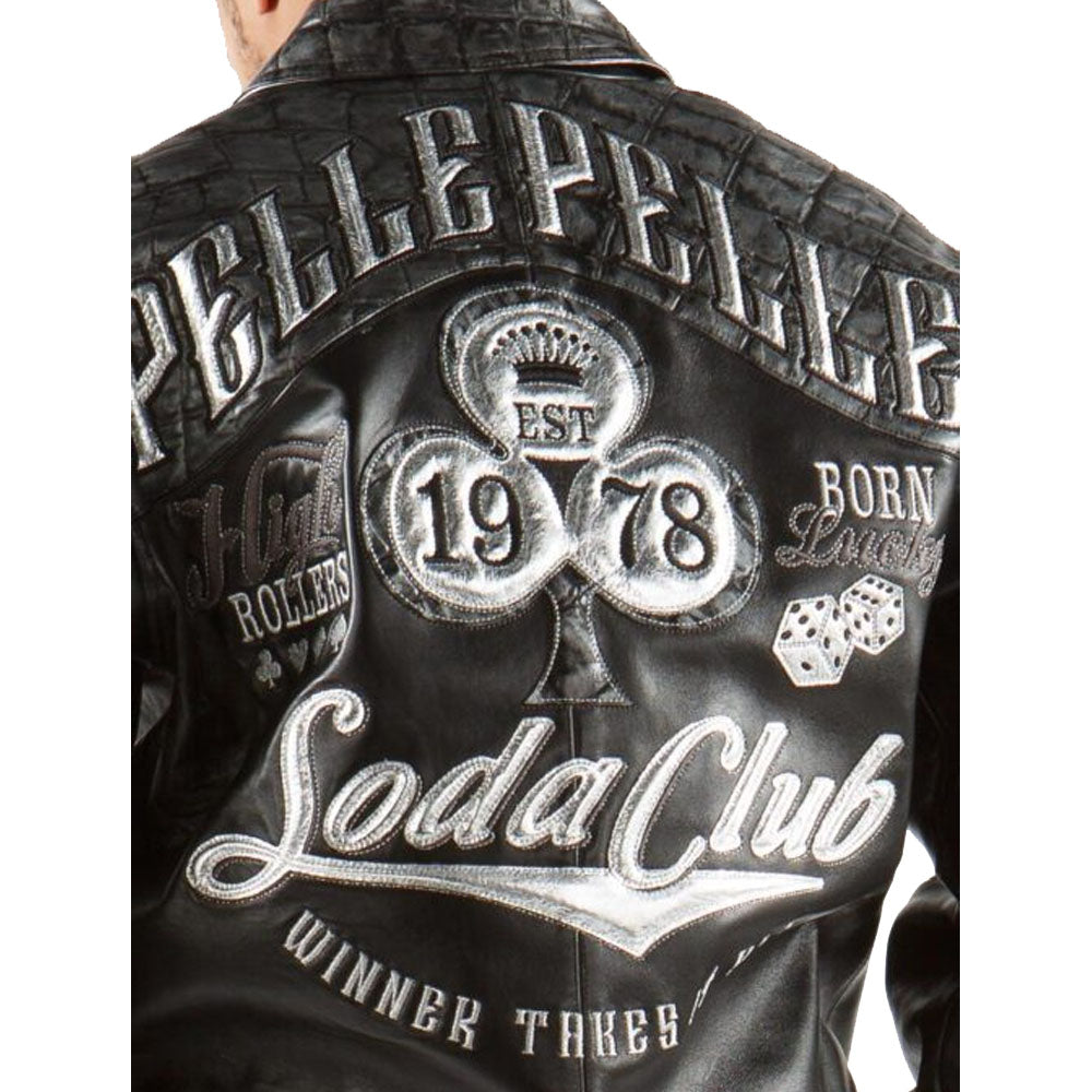Pelle Pelle Soda Club Croc Leather Jacket