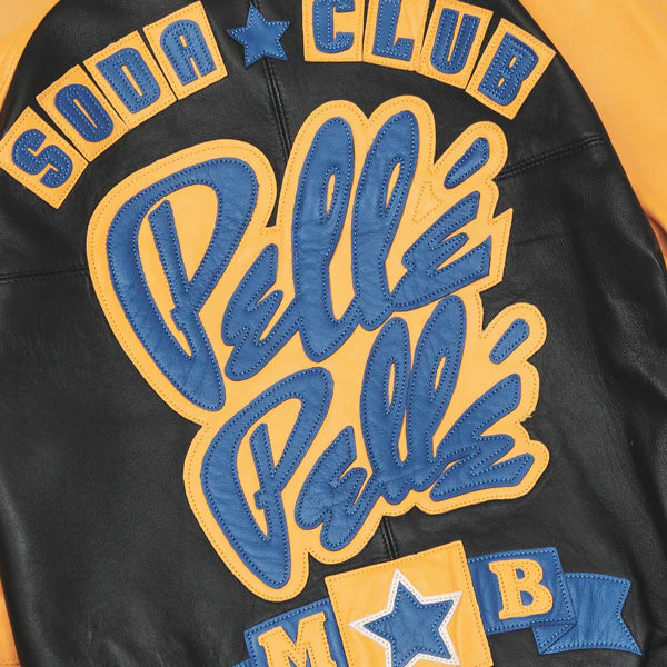 Pelle Pelle Soda Club Plush Yellow Jacket