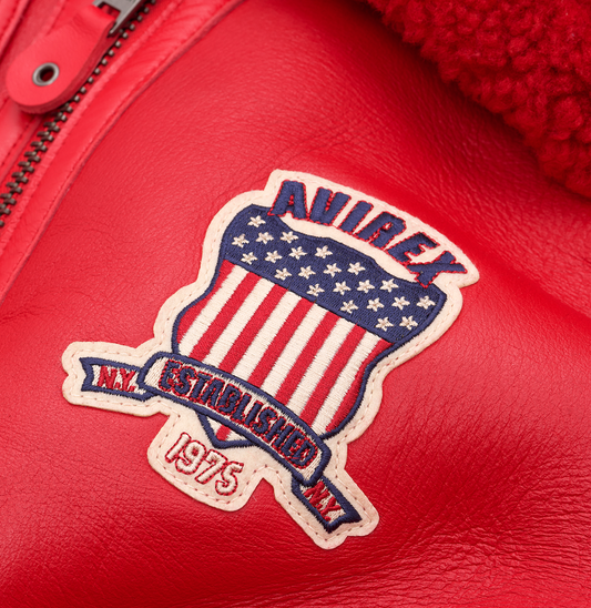 Limited Time Sale: 30% Off Avirex B3 Bomber Shearling Jackets for Men at Rfx Leather!