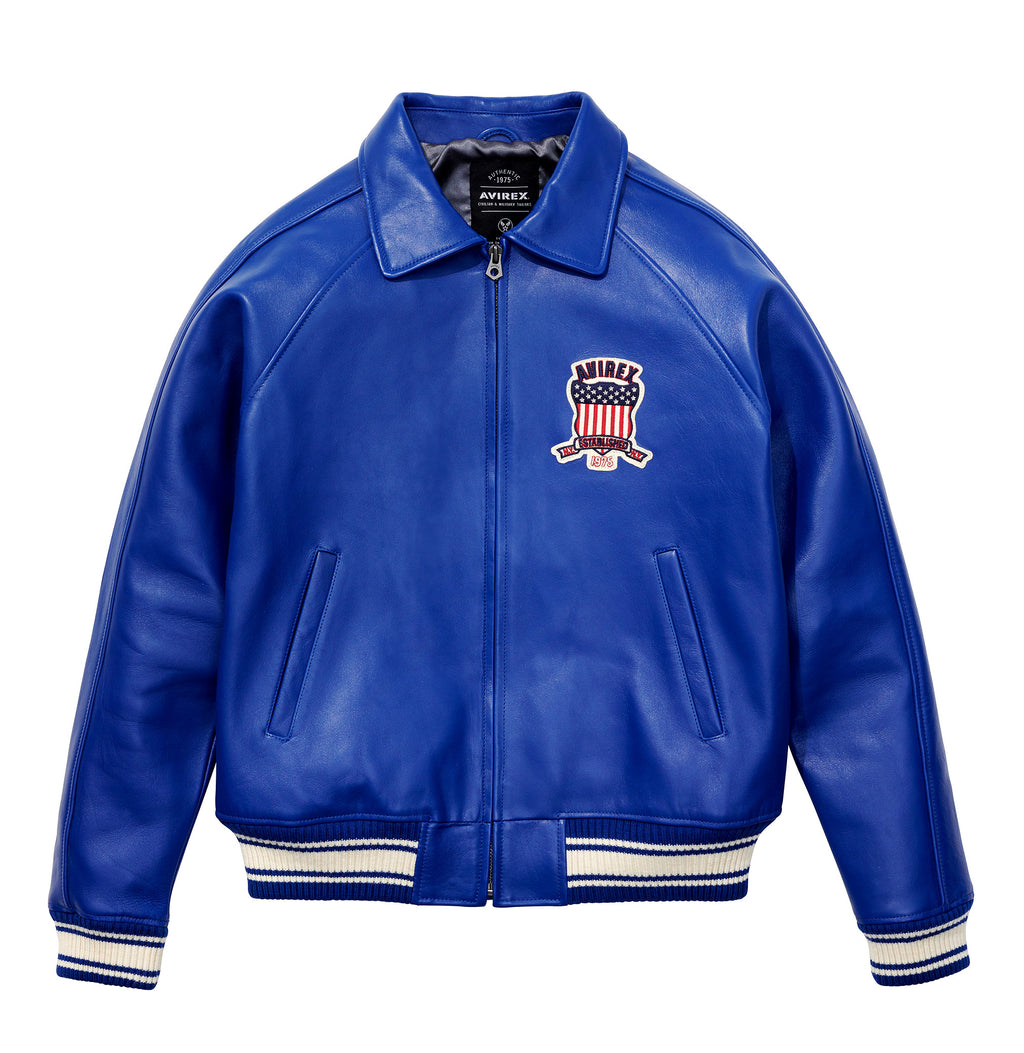 Mazarine Blue Avirex Jackets