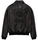 Ostrich Fashion Bomber Avirex Leather Jackets For Mens