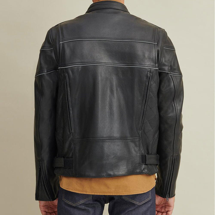 Buy Best 100%High Quality New Fashion Leather Rider Jacket with Thinsulate™ Lining