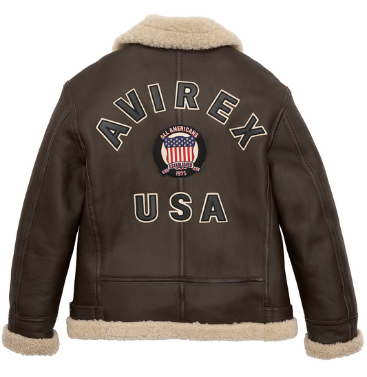 Limited Time Offer: 30% Off Original Winter Avirex B3 Shearling Jackets at Rfx Leather