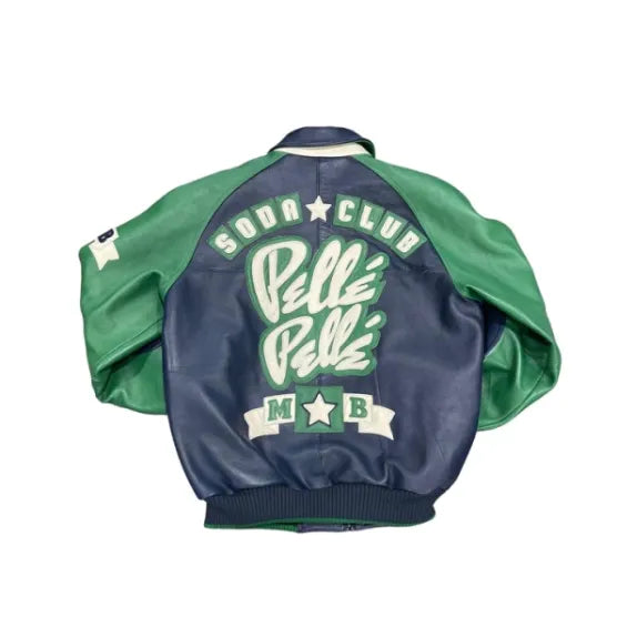 Pelle Pelle Soda Club Green Black Jacket