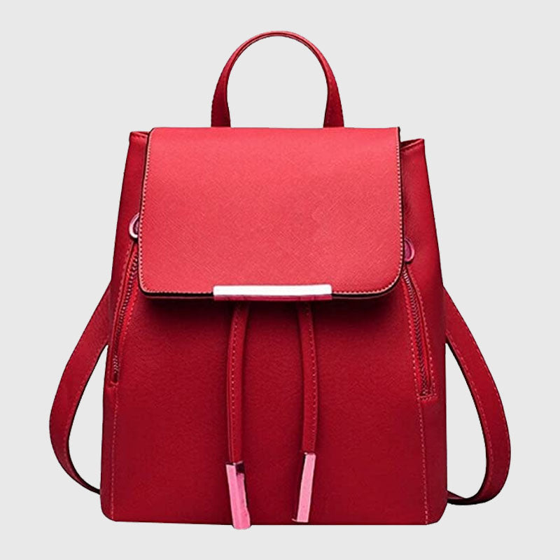 Women Waterproof Daypack Casual Backpack Convertible Business Travel Leather Backpack Best Handbag For Sale