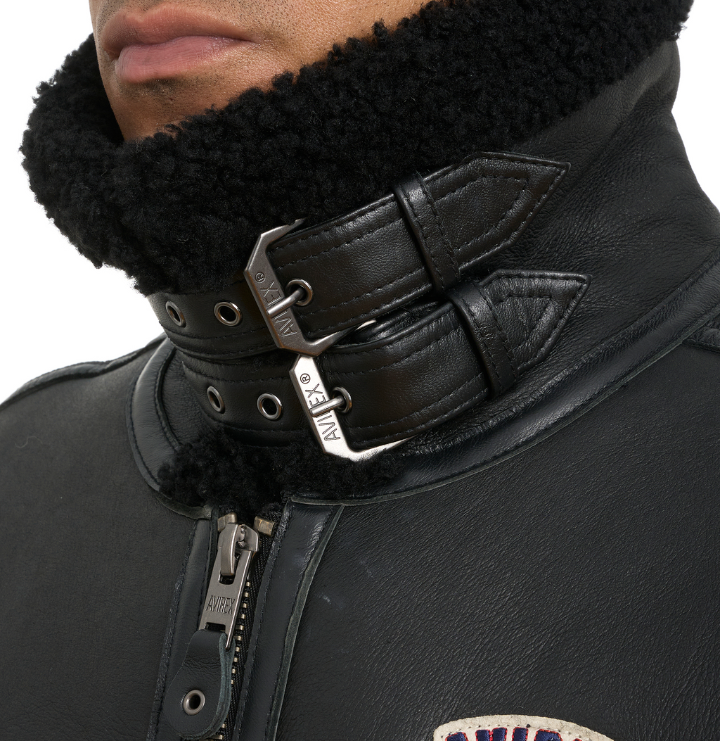 Ultimate Avirex B3 Shearling Jacket: Stylish & Affordable