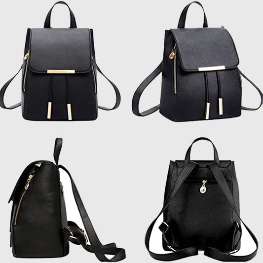 Women Waterproof Daypack Casual Backpack Convertible Business Travel Leather Backpack Best Handbag For Sale