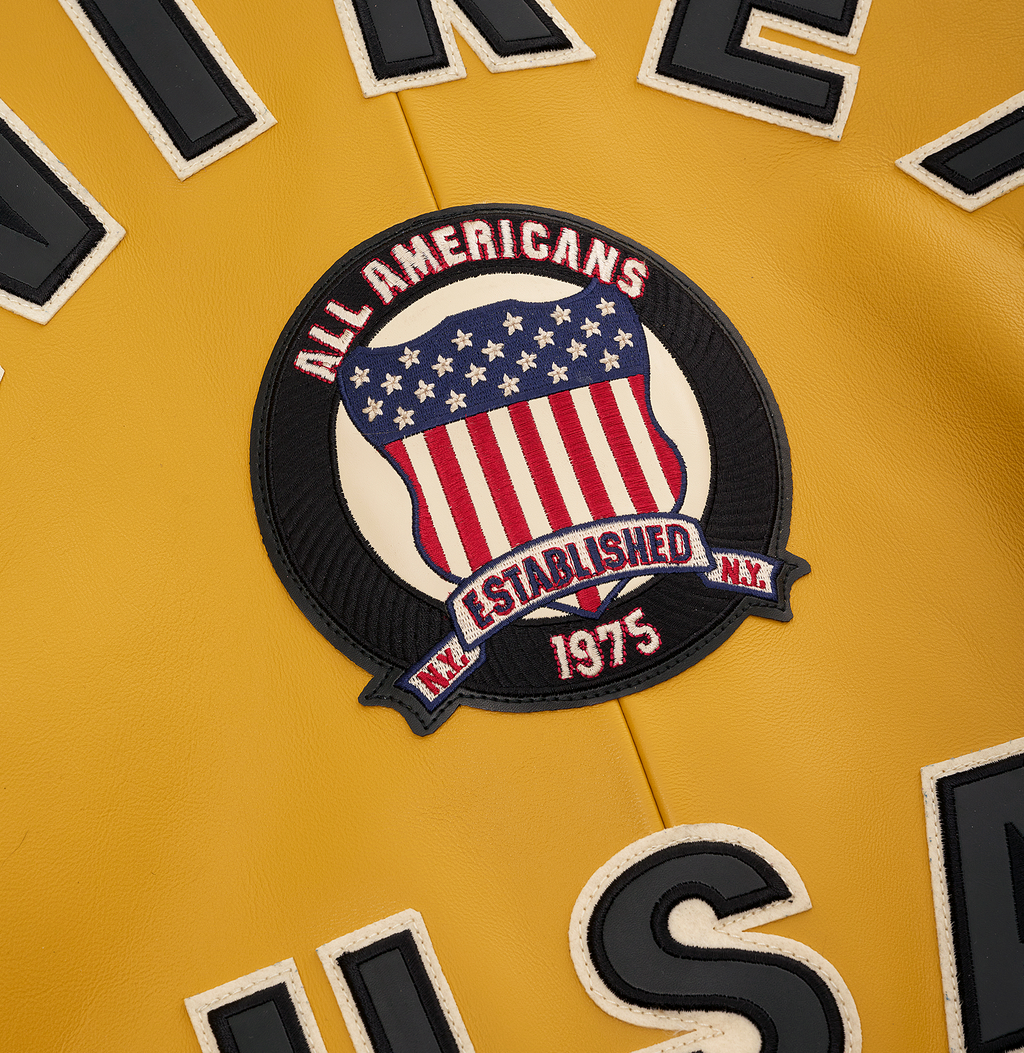 Yellow Leather Jacket