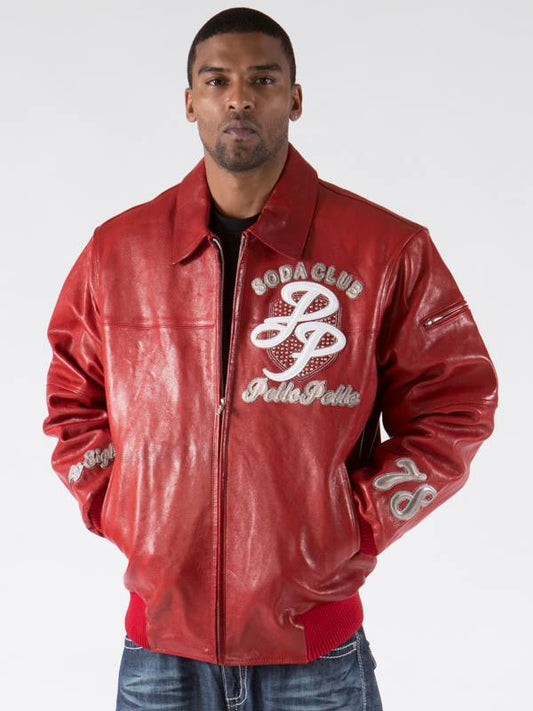 Pelle Pelle Soda Club Red Jacket