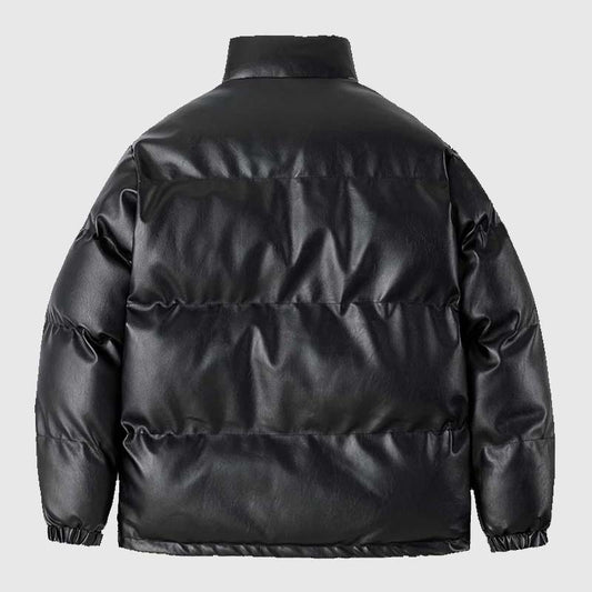 Buy Best Style Womens Pu Puffer Leather Jackets For Sale