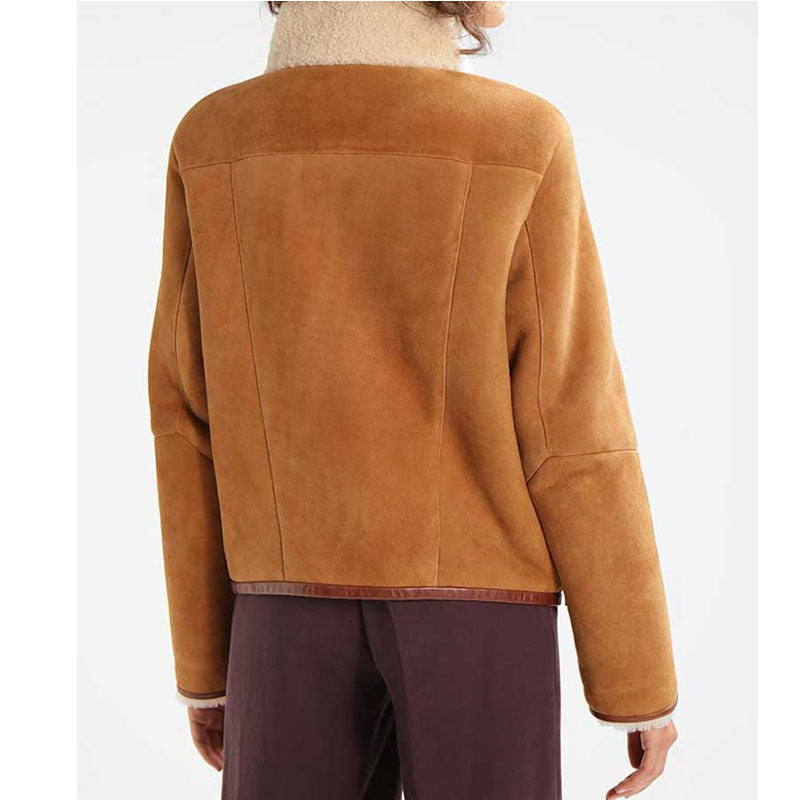 Leather Shearling Jacket