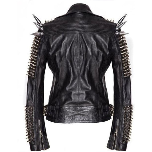 Shop Studded Best Leather Jacket Fore Mens