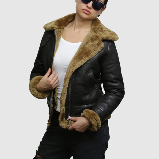 Shop Best Aviator Bomber Jacket Women High Sales in Winter