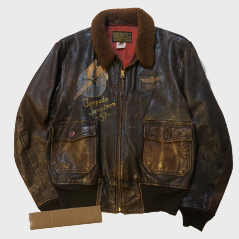 Buy Best Looking Vintage G-1 Pilot Leather Jacket For Mens