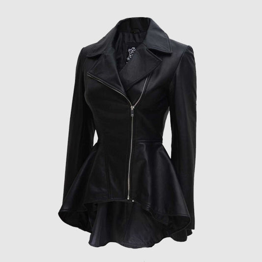 Buy Best Womens Blazer Leather Coat For Sale