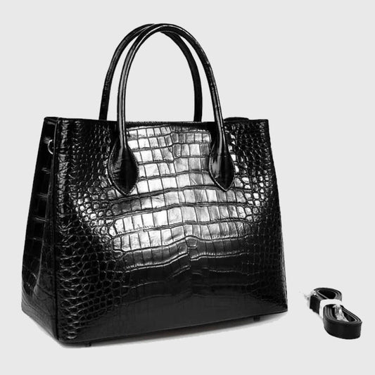 Buy Best Style Crocodile Leather Luxury Bags Genuine Premium Leather Purse For Christmas Sale