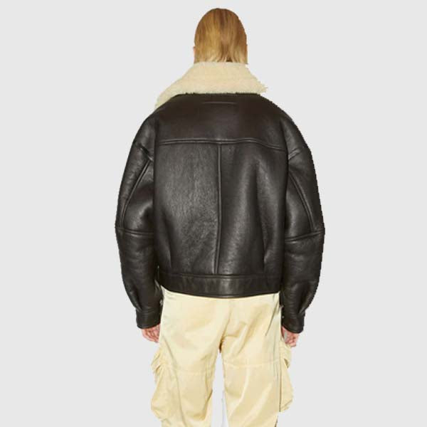 Buy Best Women Fashion Biker Sheepskin Biker Leather Jacket For Sale