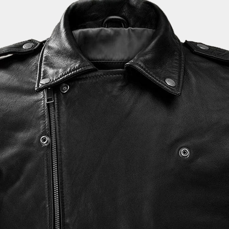 Buy Best Top Sale Of Rutland Black Riding Genuine Boys Leather Jacket For Sale
