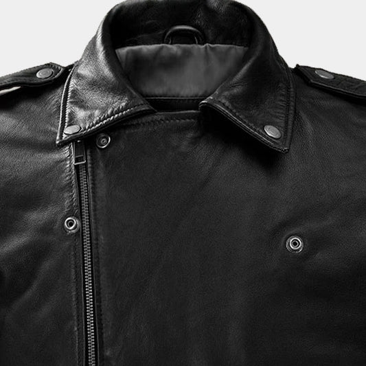Buy Best Top Sale Of Rutland Black Riding Genuine Boys Leather Jacket For Sale