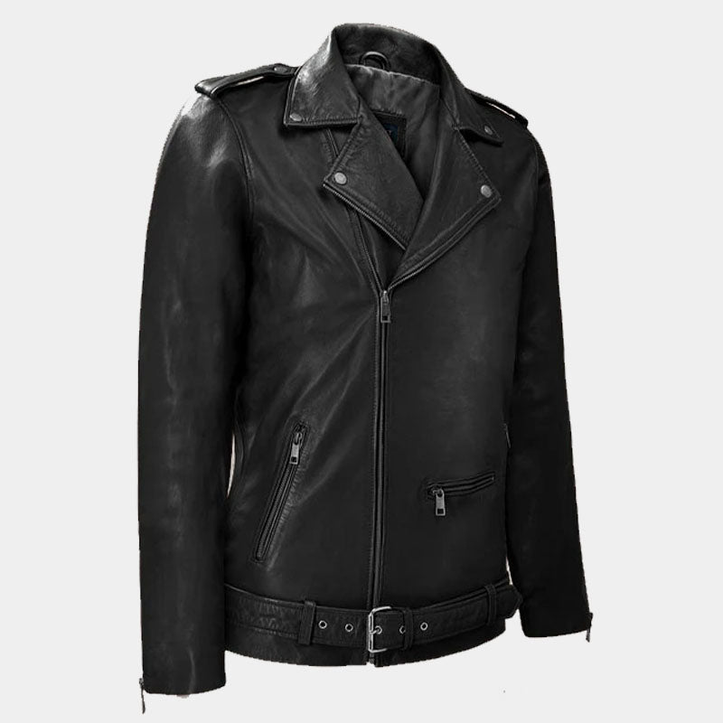 Buy Best Top Sale Of Rutland Black Riding Genuine Boys Leather Jacket For Sale