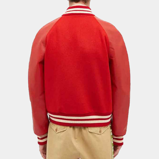 Buy New Best Genuine High Wool Body Leather Varsity Letterman Jacket For Sale