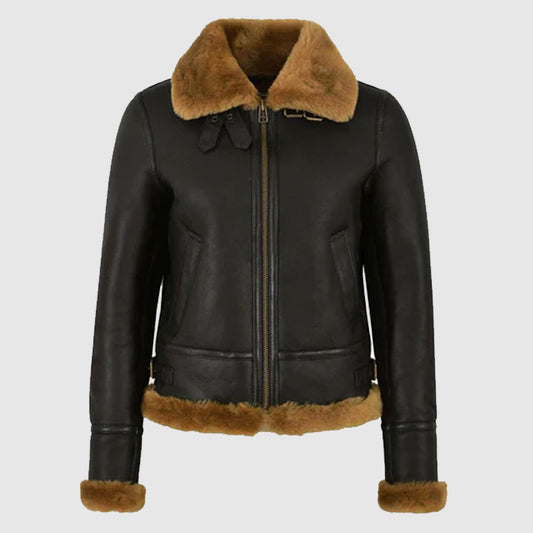 Shop Best Buy Women Bomber Leather Jackets In Cheap Price