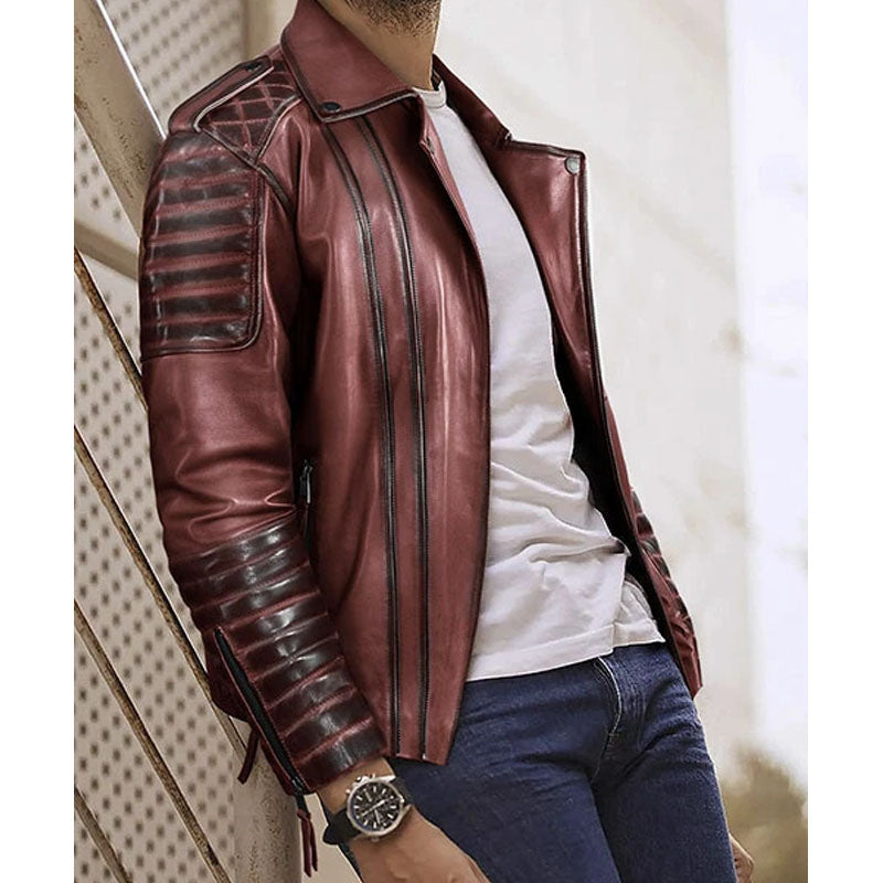 Buy Best Fashion Biker Leather Jackets For Mens | Celebrity Leather Jackets | Blazers Leather Shirts | Boys Leather Jackets