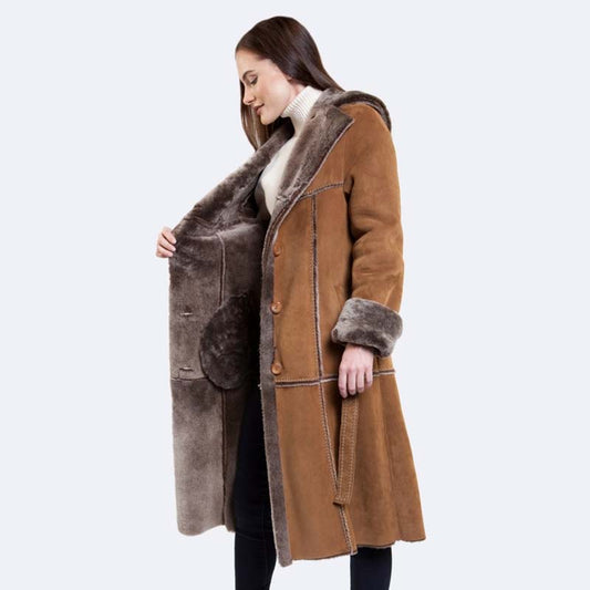 Eliana Sheepskin Coat
