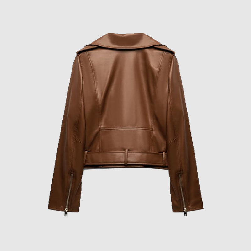 Women's Faux Leather Jackets