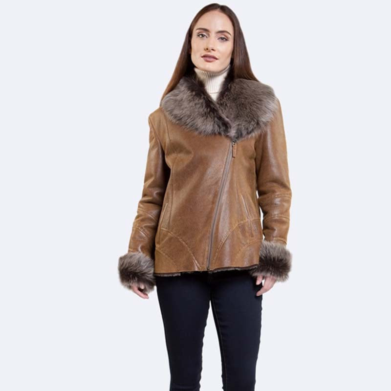 Judy Sheepskin Jacket