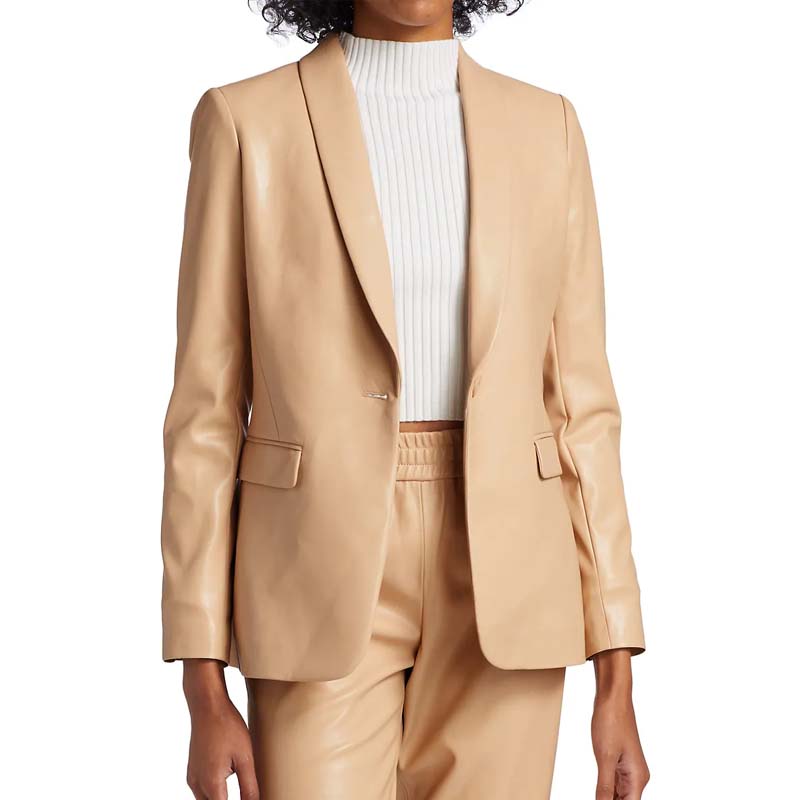 Macey Faux Leather Jacket