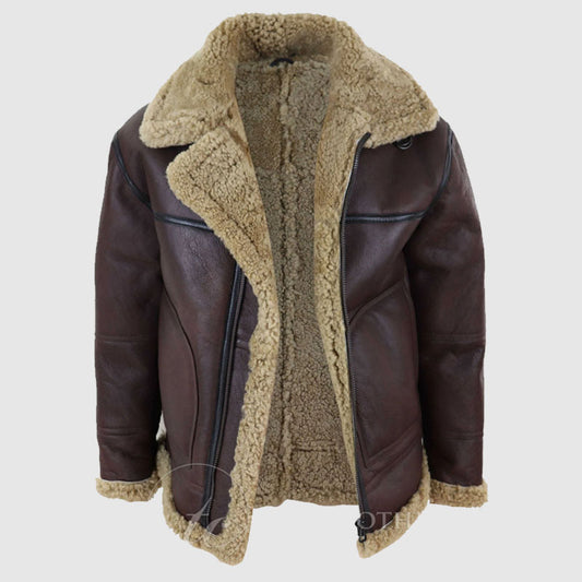 new aviator leather jacket shop online