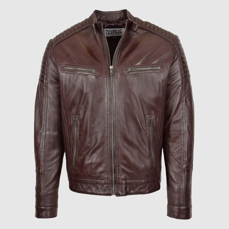 mens online biker leather jacket online shop