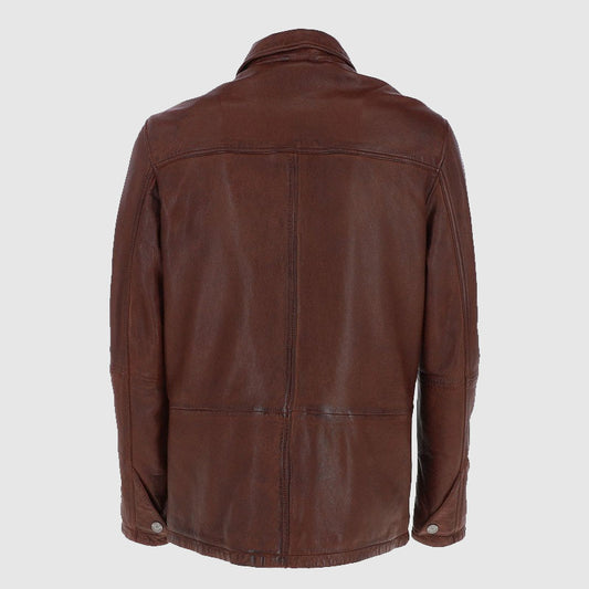 new online mens leather coat