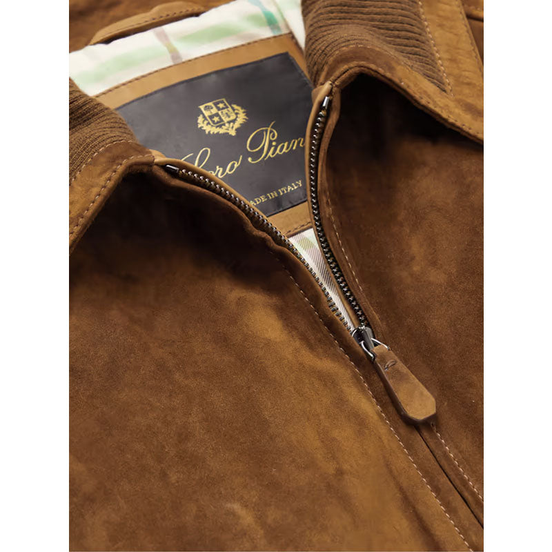 Mens Purchase Best New Look Style Fashion Kent Suede Bomber Leather Jacket For Christmas Sale