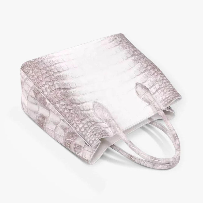 Purchase Best Genuine High Quality Crocodile White Leather Purse For Sale