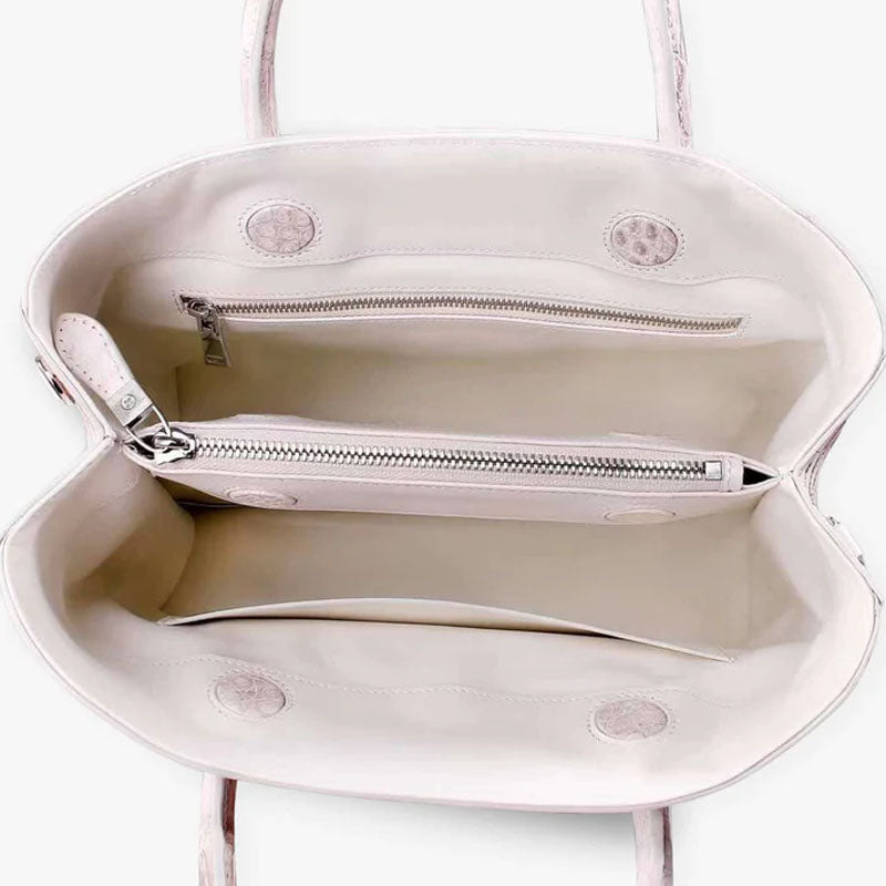 Purchase Best Genuine High Quality Crocodile White Leather Purse For Sale