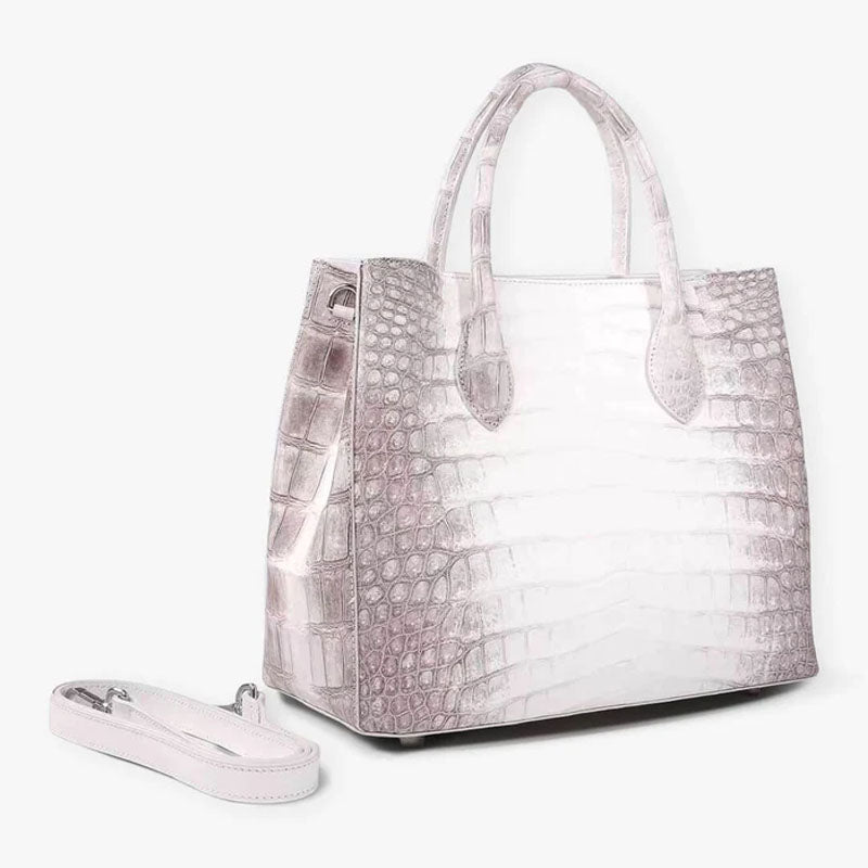 Purchase Best Genuine High Quality Crocodile White Leather Purse For Sale