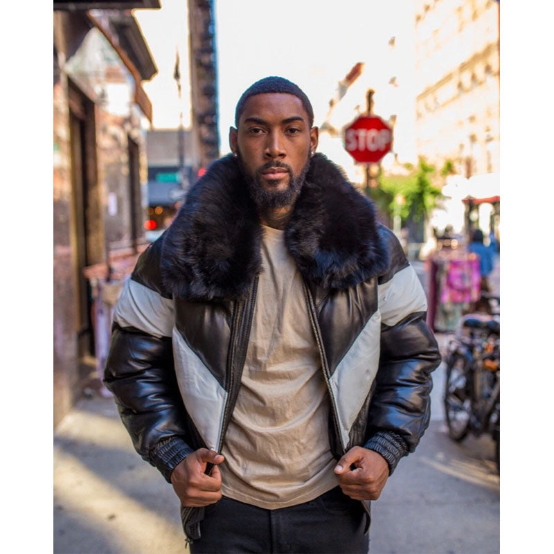 Buy Best V Bomber Leather Jacket For Sale