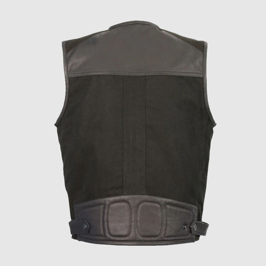 Mens Motorcycle Riding Leather Vest For Sale