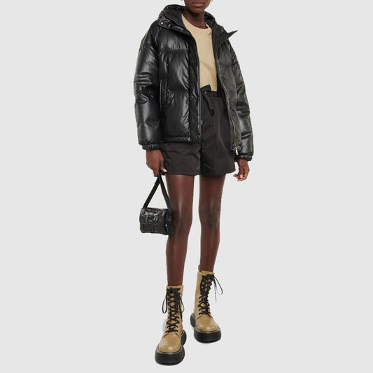 leather jacket women