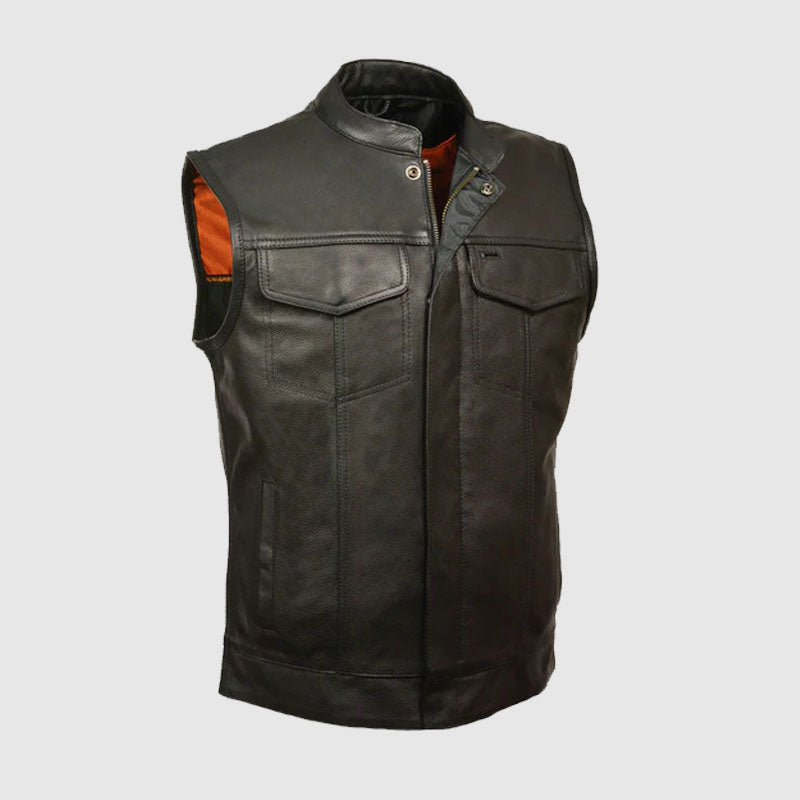 Purchase In Cheap Price Biker Leather Vest For Sale