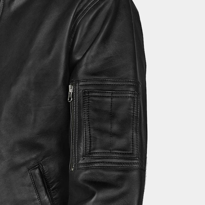 Top Best High Quality Of Boys Genuine Bomber Leather Jacket For Sale