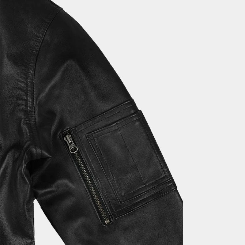 Top Best High Quality Of Boys Genuine Bomber Leather Jacket For Sale