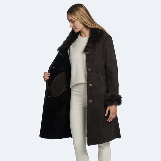 Elizabeth Sheepskin Coat