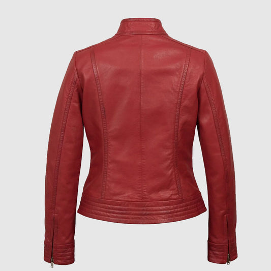 women biker leather jacket online shop
