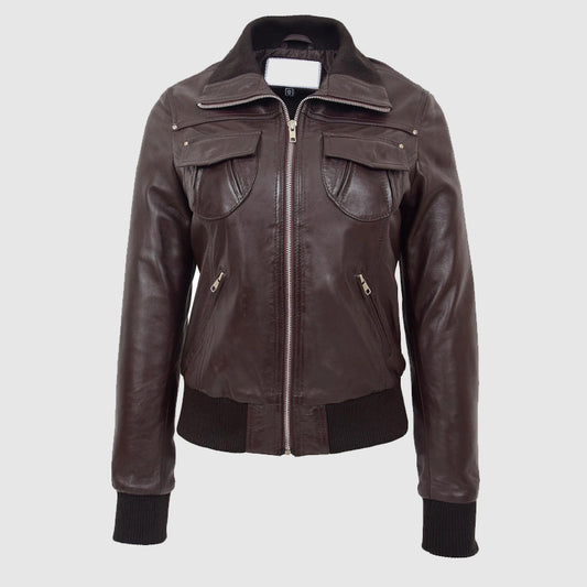 womens online fashion leather jacket shop