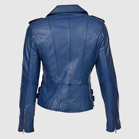 online shop women bomber leather jacket