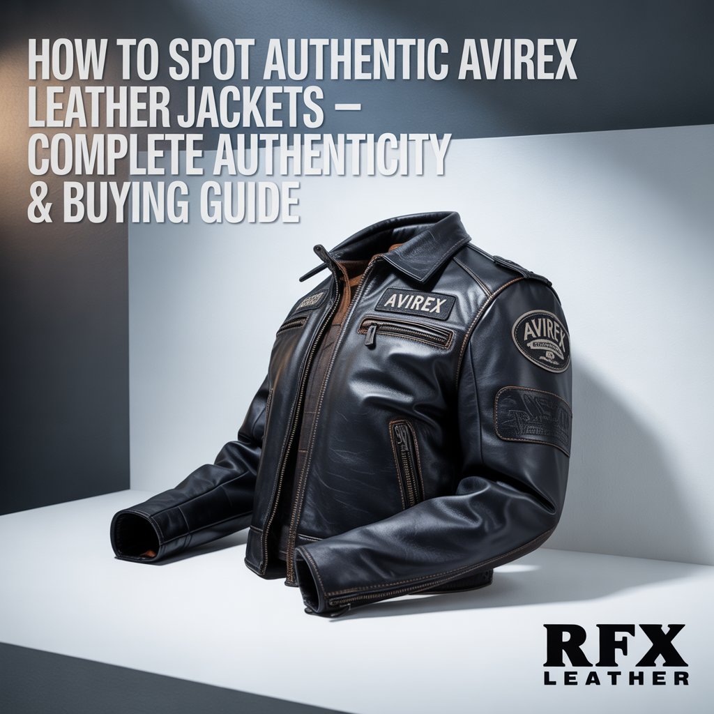 How to Identify an Authentic Avirex Leather Jacket